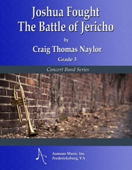Joshua Fought the Battle of Jericho Concert Band sheet music cover Thumbnail